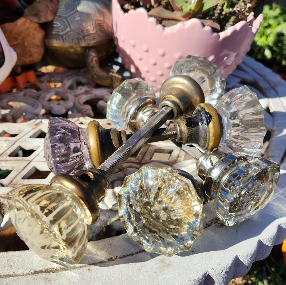 Crystal Door Knobs (3 set)